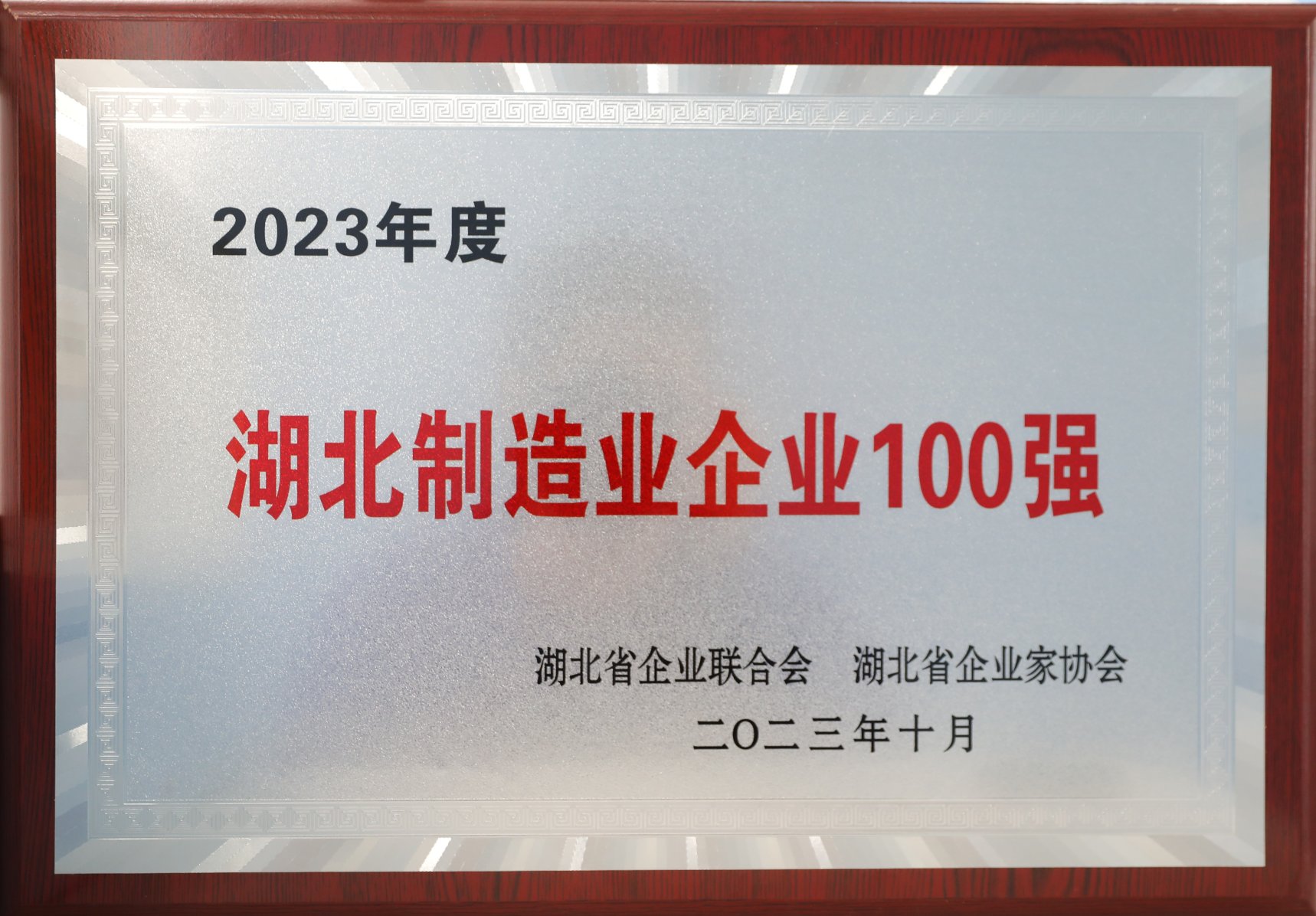 2023年度湖北省制造業百強企業